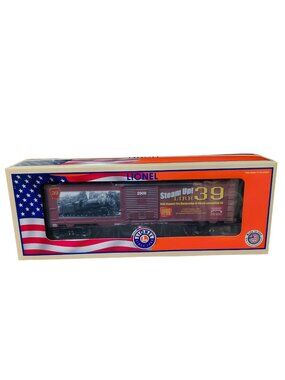 Lionel Steam Up LIRR 39 Boxcar O Gauge Train Collectible Model 6-58259 NIB